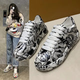 Spring New Products Women's Shoes Fashion Sneakers Casual Graffiti