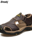 Men Sandals Summer Shoes 2023 New Plus Size Mens Sandals Fashion Casual Outdoor Beach Slippers Breathable Wading