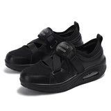 Breakj Summer New Air-To-Gases Hot Air Cushion Women's Single Shoes Thick-Soled Air Cushion Women's Casual Shoes Magic