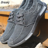 Men Casual Shoes Spring Canvas Shoes Running Sneakers Autumn Classic Cloth Shoe Lace Up Male Footwear Plus Size