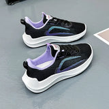 Breakj 2023 Summer New Korean Version Breathable Flying Weaver Female Shoes Ins Tide Students Running Sports Shoes Women's Casual Shoes BK