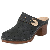 Summer Shoes Clogs Wedge Roman Sandals Suit Female Beige Women's Heels Muffins shoe Comfort Platform Gladiator Black