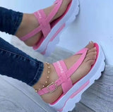 NEW Sandals Women Summer Flip Flops Outdoor Casual Platform Sandals Ladies Plus Size Wedges Beach Sandalias De Las
