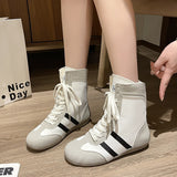 Breakj Gaode Training Shoes Women In The Summer Of 2025 New Mesh Breathable Martin Boots Casual High-Top Short Boots
