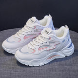 Women's Winter Sneakers 2021 Fur Platform Sports Shoes White Chunky Sneakers Vulcanized Casual Shoes Female