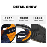 Fashion Flip Flop Men High Quality Non-Slip Outdoor Beach Flip Flops Men Flat Casual Slippers Men Chinelo