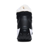 Ankle Boots Leather Ladies Plush Boots Designer Sport Shoes Lightweight Womens Platform Boots Non-slip Chaussures