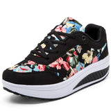 Women Shoes 2018 Fashion Sneakers Women Basket Femme Comfortable Wedges Sneakers chaussure femme Women Vulcanize