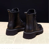 Boots Female British Style 2023 New Boots Wild Winter Short Boots Women Shoes Cotton Shoes Winter Plus