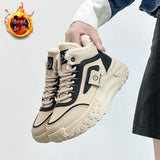 Breakj Boots Female 2024 Winter New Thickened And Velvet Dad Shoes Casual Warm Versatile Hip Thick Bottom Cotton Shoes