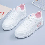 Women's Casual Shoes Summer New Style Lace-up Platform Flat Shoes Outdoor Comfortable Casual Shoes Women's Shoes Zapatos