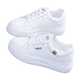 Breakj Small White Shoes Women In The Autumn Of 2025 New Korean Version Of The Solid Color Student Sneakers Trend Casual