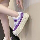 Women Chunky Mesh Sneakers Platform Sports Shoes New 2023 Spring Summer Thick Bottom 5cm Women's Casual Shoes Color