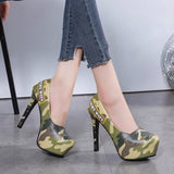 Women's Shoes 2023 High Quality Pumps Autumn Fashion One Pedal Women's High Heels Pointed Toe Shallow Ladies Dress Thin