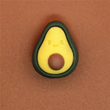 Single Sale Cute Mini Shoe Charms Accessories Simulation Fruits&Vegetables Shoe Decoration fit croc jibz Kid's X-mas