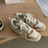 2022 Flats Sneakers Women Shoes Natural Genuine Leather Flat Platform Shoes Lace Up Causal Footear Ladies Big Size