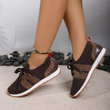 2025 New Fly-Weaving Mesh Permeable Leisure Light-Weight With Thick And Female Casual Single-Shoe