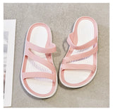 Plus Thicken Sandals Slip on Woman Croc Anti-Skid Hole Jelly Shoes Flat Garden Beach Plus Size Sandalias De Verano Para