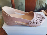 Breakj New Hole Shoes 2023 Summer Women's Shoes Round Head And Large Flat Bottom Women's