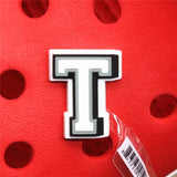 PVC Shoe Buckle Accessories DIY Combination English Alphabet Shoes Decoration Jibz for Croc Charms Bracelets Kids