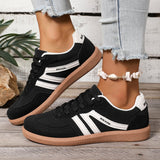 Breakj Shoes Women 2025 Autumn New Flat-Solt Sports Small White Shoes Retro Lace Casual