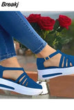 for Women 2023 Hot Sale Women's Vulcanize Shoes Summer New Casual Breathable Sport Shoes Platform Non Slip Women