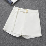 Breakj Spring And Summer Shorts Female Autumn Summer 2024 New High Waist Khaki Boot Pants Are Versatile With A Thin Korean Version Of Wide Leg