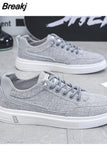 Men's White Casual Sneakers 2023 Autumn Vulcanized Shoes Boys Tenis Sport Shoes Male Sneakers Soft Sole Men Walking