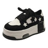 Womens Trainers Sneakers Mesh Platform Woman-shoes Running Breathable 2023 Casual Thick Sole Roses Fashion Spring Solid