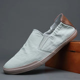 Breakj New Baoda 20043 Casual Men's Canvas Shoes Popular Simple Lefu Shoes Korean Version Of Spring And Summer