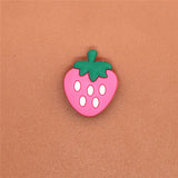 Sale 1pcs Food Series Shoe Charms Carrot Shoe Buckle Accessories Pineapple Shoe Decorations fit Croc JIBZ Kid's X-mas