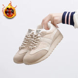 Breakj Korean Version Of The New Dad Shoes Female 2024 Winter Student Running Sports Platform Leisure Street Shot