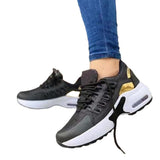 Breakj Size Women's Sports Single Shoes Women's 2023 Summer New Flying Woven Slope Heel Round Head Casual Single