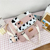 2021 Backpack for women Nylon mini backpack korean Shoulder bag Kawaii badge school backpack for girls NEW Women's