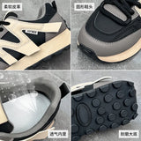 Breakj Korean Platform Dad Shoes Spring 2025 New Street Photo Student Running Shoes