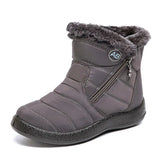 Boots Waterproof Snow Boots Female Plush Winter Boots Women Warm Ankle Botas Mujer Winter Shoes Woman Plus Size