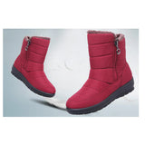2019 the new waterproof non-slip winter boots plus cotton velvet shoes for women warm large size 41 42 snow