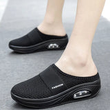 Wedge Sandals Shoes Summer Increase Shoes For Women Outdoor Sandals Ladies Soft Women's Slippers Ladies Footwear