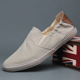Breakj New Baoda 20043 Casual Men's Canvas Shoes Popular Simple Lefu Shoes Korean Version Of Spring And Summer