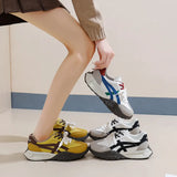 Breakj Korean Dad Shoes Female 2024 Autumn New Breathable Female Student Sneakers Increase Casual Shoes Tide