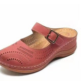 Breakj Hollow Bag Head Half Slippers Casual Outside Wearing New Summer Anti-Slip Soft-Soled Women's Shoes Retro Wind Flat-Soled