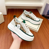 Breakj Korean Version Of The New Dad Shoes Female 2025 Spring Student Running Sports Platform Increased Casual Shoes Female XT