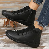 ANKLE BOOTS Short Leather Chelsea Flat Shoes Cowboy Sneakers Combat Boots Black Vintage Moccasin Free Shipping