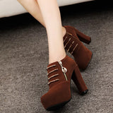 New 10.5cm High Heels Women Pumps Casual Women Shoes High Heel Ankle Boots Women Boots Summer Shoes Women Pumps