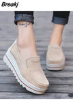 Women Casual Shoes Loafers New Round Toe Solid Female Sneakers Breathable Women Shoes Flats Plus Size Zapatos De Mujer