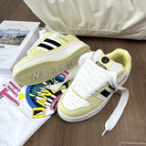 Breakj New 2024 Breathable And Versatile Light Breathable Small White Shoes Women Comfortable Fashion Hong Kong Style Casual Sports