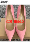 2023 New Women Pumps Patent Leather High Heels Shoes Fashion Office Shoes Stiletto Party Shoes Female Comfort Women