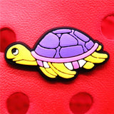 Charms Accessories Cartoon Animals Cute PVC Shoe Croc Buttons Sandals Charms Decoration Marine Organism Free
