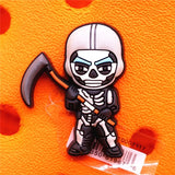 1pcs Game Characters PVC Shoe Charms Accessories Decorations Cute Funny Animal Mask Designer Croc Jibz Buckle Kids