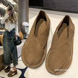 Breakj Baotou Hollow Beach Sandals Women's Summer French Retro Flat Bottom Wear Bag And Cool Slippers